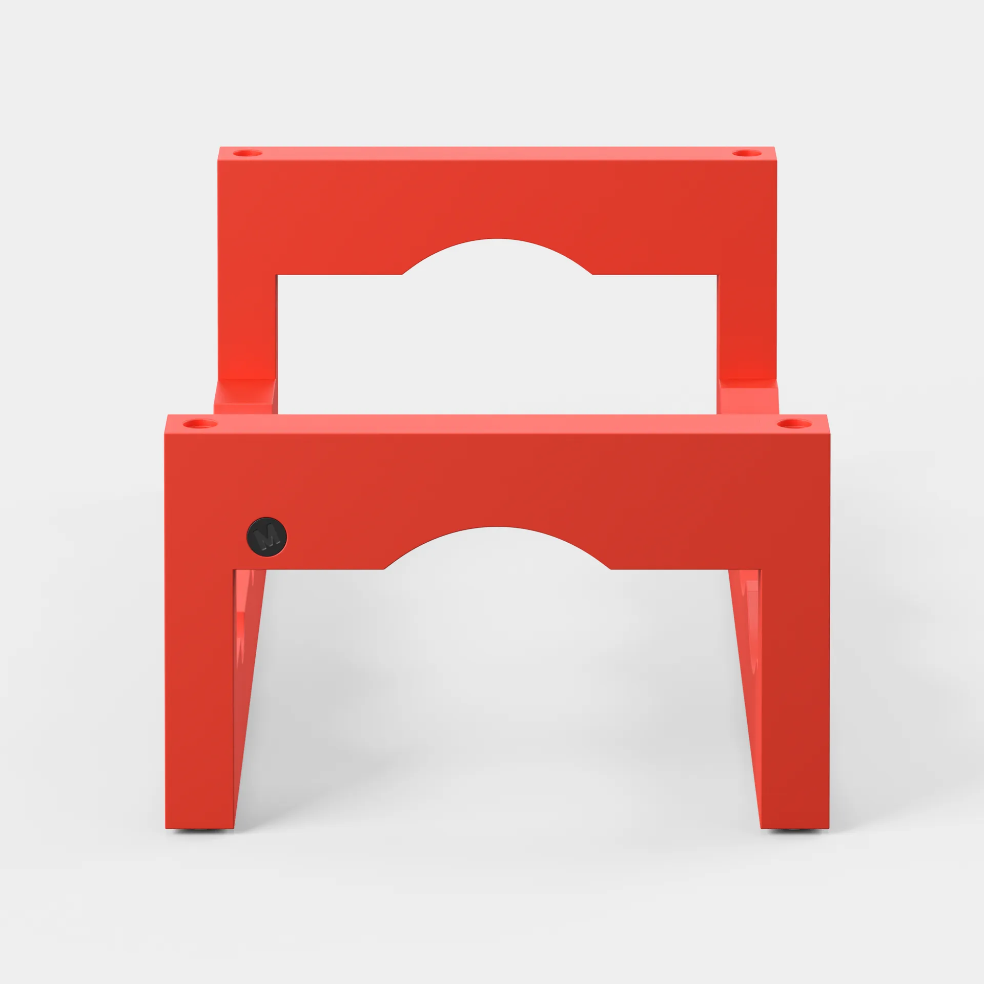 Silo stapelbart vinställ, Röd Massproductions