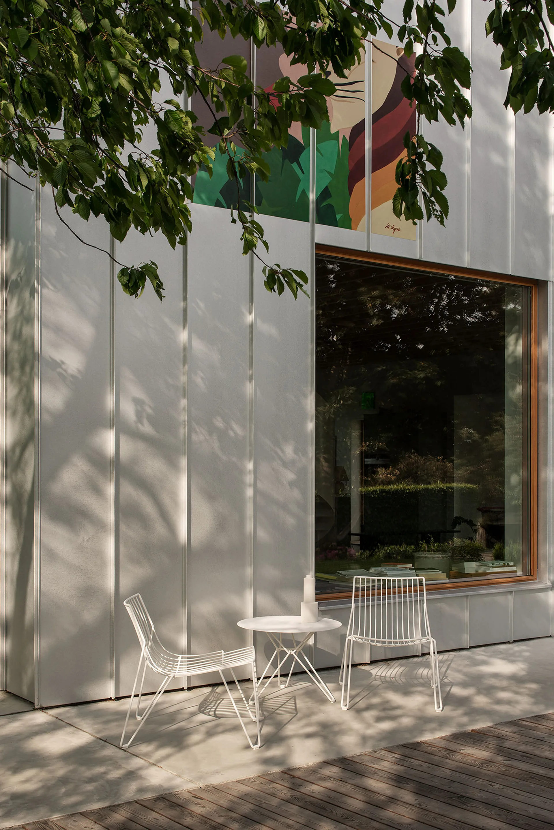 Tio easy chair loungestol, White Massproductions