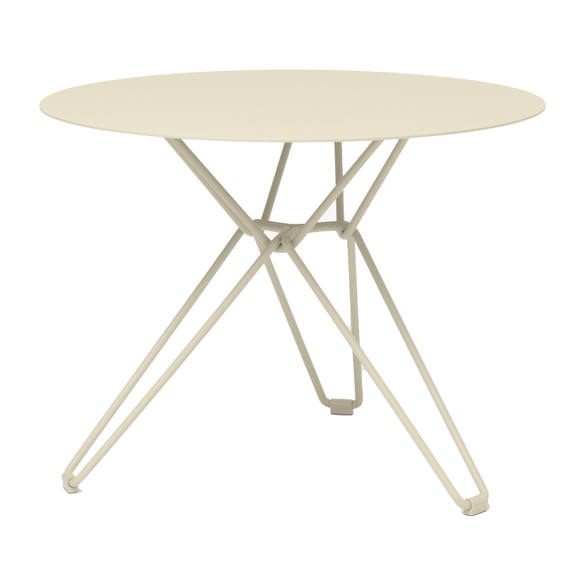 Massproductions Tio sidobord 60 cm Ivory | Skandinavisk Design | Trädgårdsbord | Beige