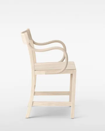 Waiter XL karmstol - Vitoljad bok - Massproductions