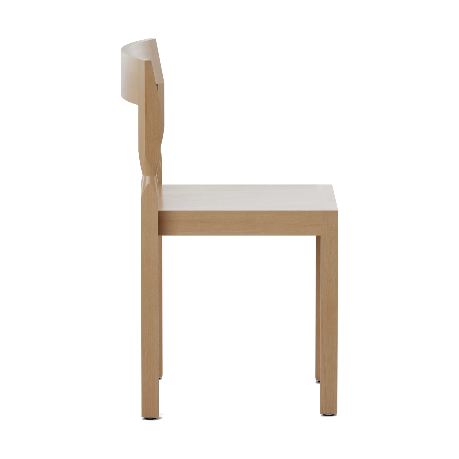 Woodwerk stol, Natural beech Massproductions