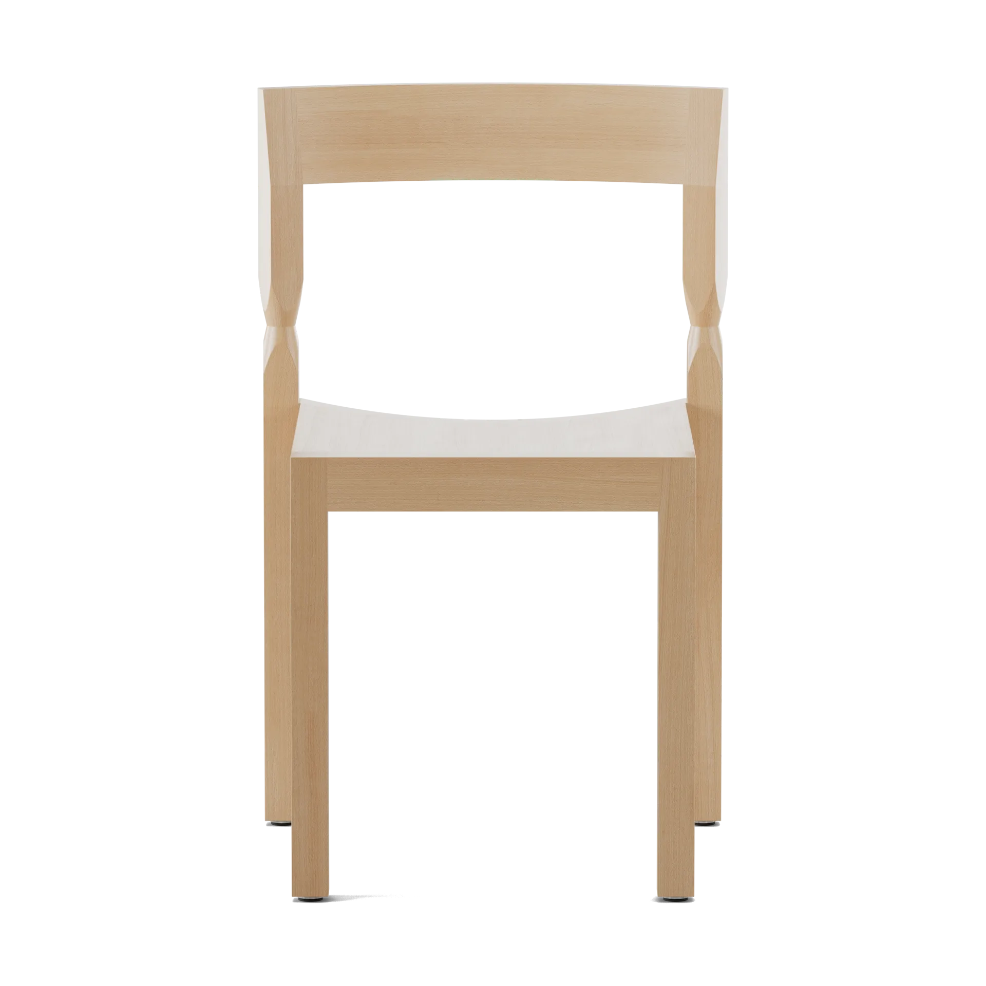 Woodwerk stol, Natural beech Massproductions