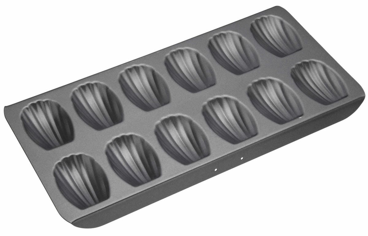 Master Class Madeleineform Non-Stick 40x20 cm | Skandinavisk Design | Kakformar & Pepparkaksformar | Svart