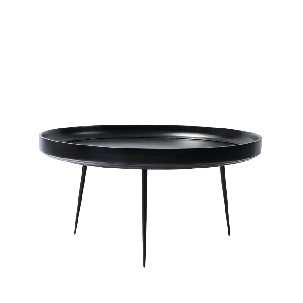 Mater Bowl X-large bord mango svart, svart stativ | Skandinavisk Design | Soffbord | Svart