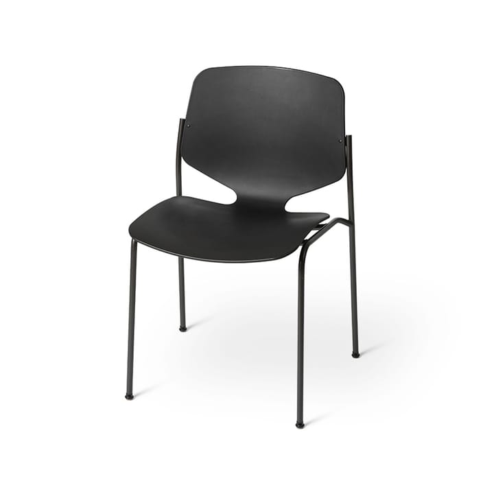 Nova Sea stol, black, svart stålstativ Mater