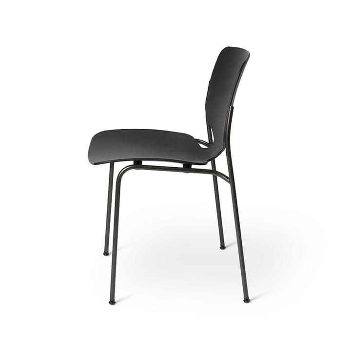 Nova Sea stol, black, svart stålstativ Mater