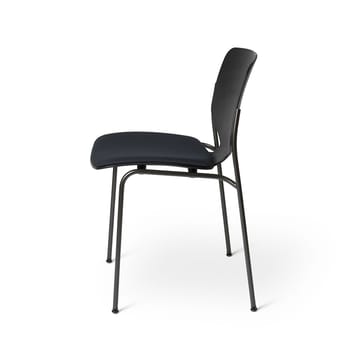 Nova Sea stol - tyg cura 60111 black, svart stålstativ - Mater