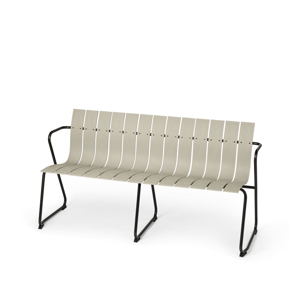 Mater Ocean bänk Sand | Skandinavisk Design | Trädgårdsbänkar | Beige