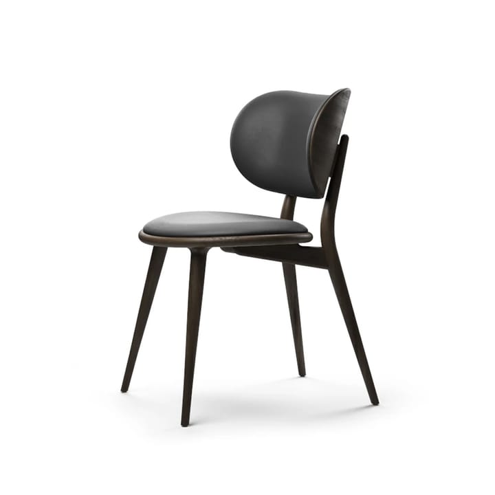 The Dining Chair stol - läder svart, svartbetsad bok - Mater