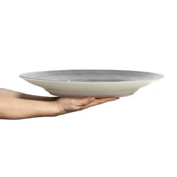 Basic serveringsfat Ø41 cm - Grå - Mateus
