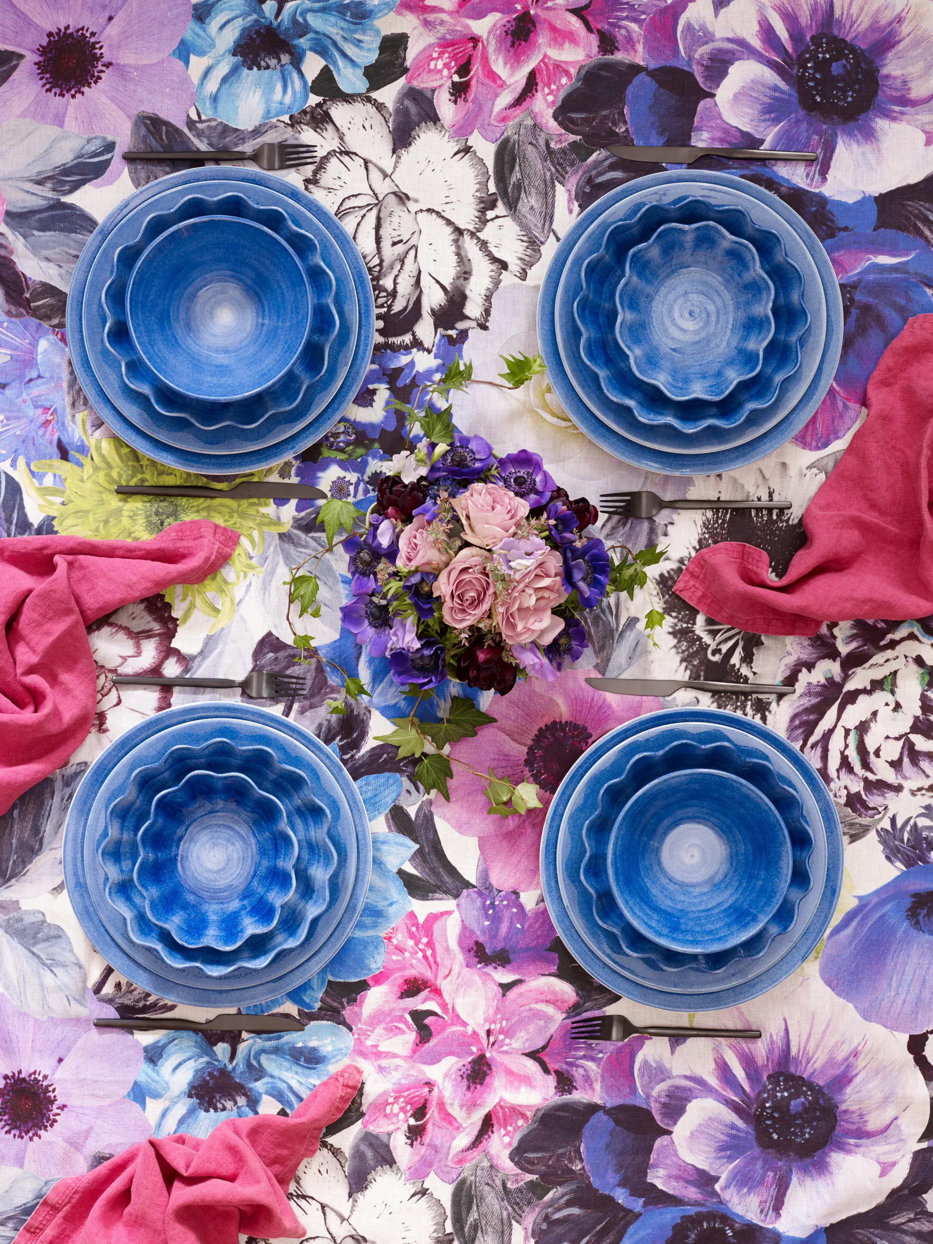 Basic skål 70 cl, Ljusblå Mateus