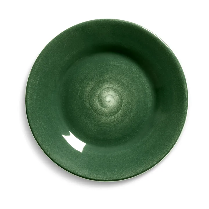 Basic tallrik 21 cm - Forest green - Mateus