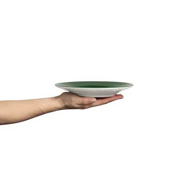 Basic tallrik 21 cm - Forest green - Mateus