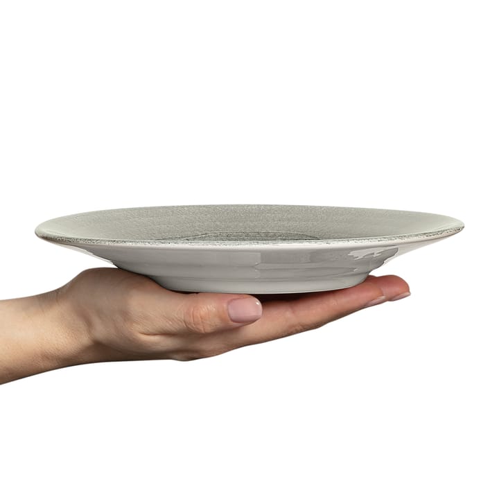 Basic tallrik 21 cm, Grå Mateus