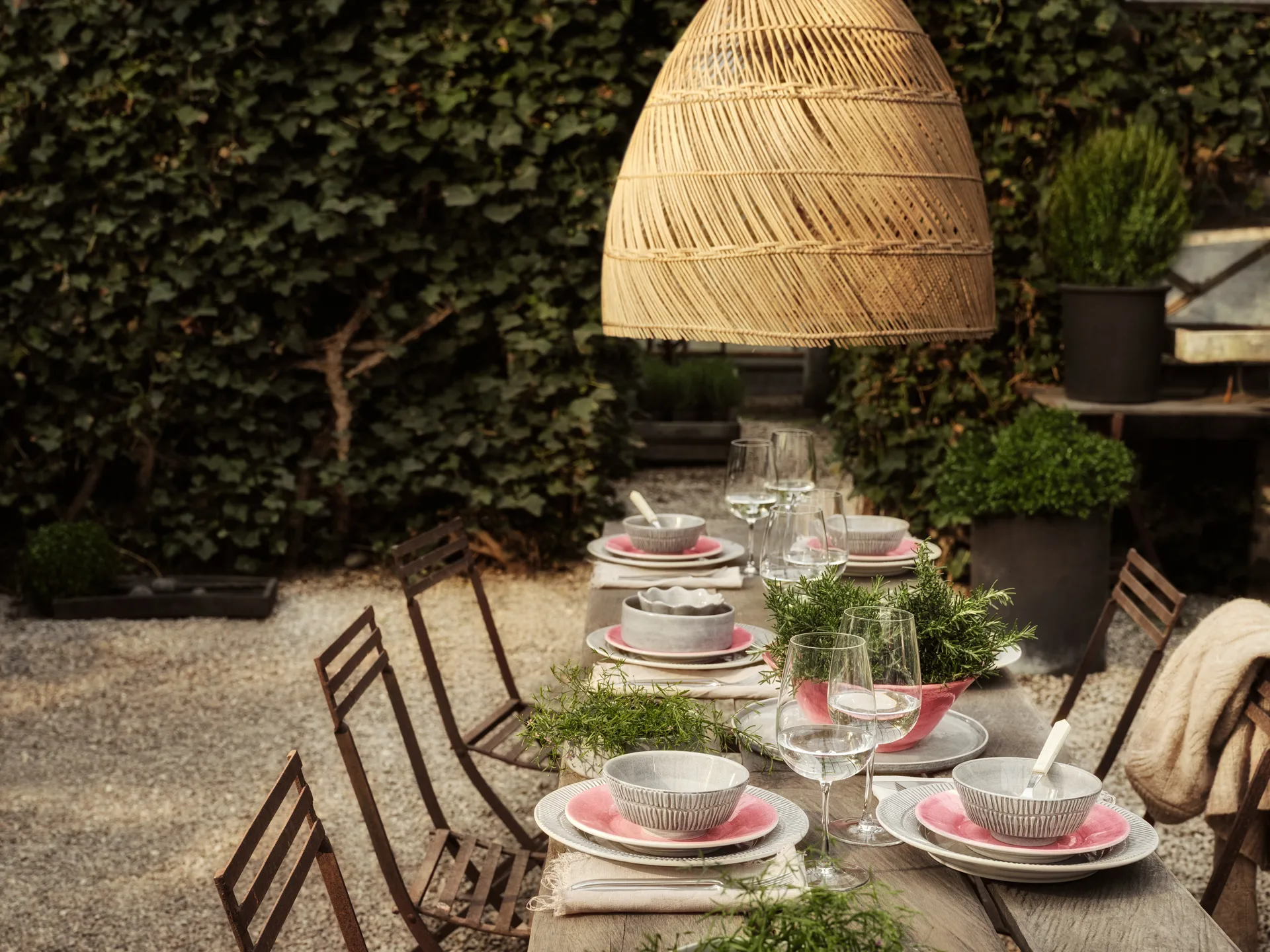 Basic tallrik 21 cm, Rosa Mateus