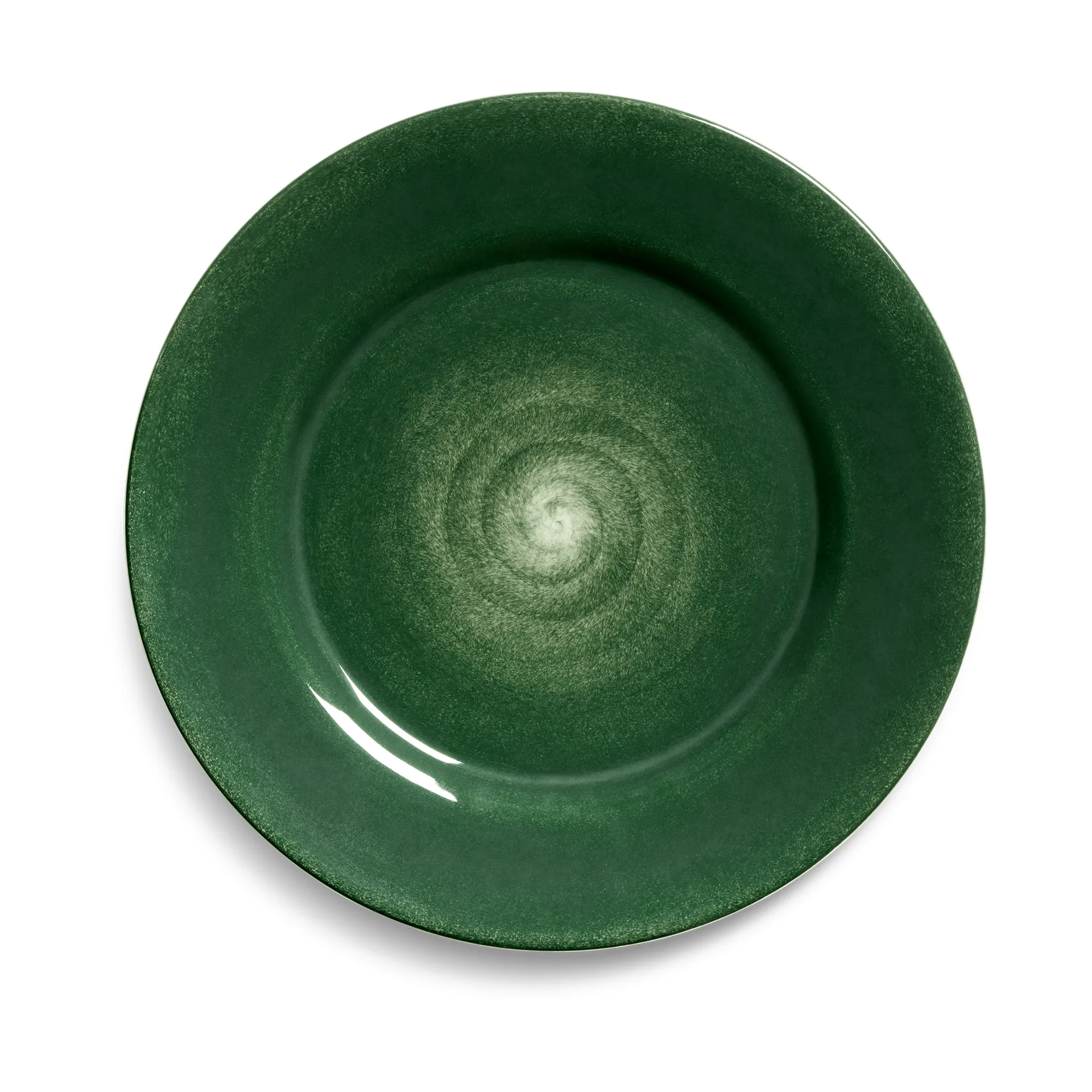 Basic tallrik 25 cm, Forest green Mateus