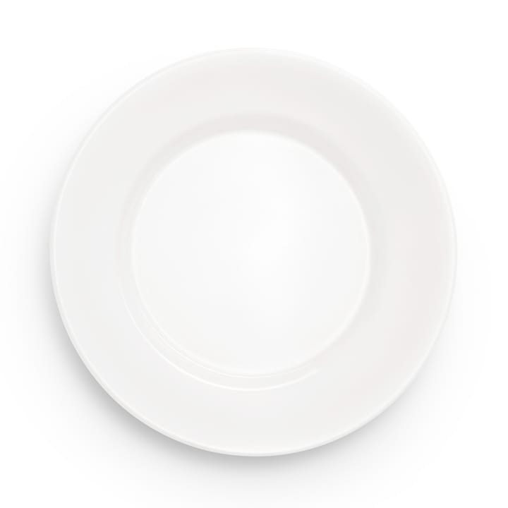 Basic tallrik 25 cm, Vit Mateus