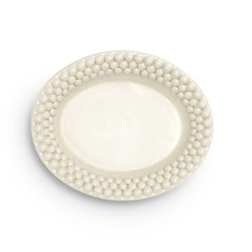 Bubbles oval tallrik 20 cm - Sand - Mateus