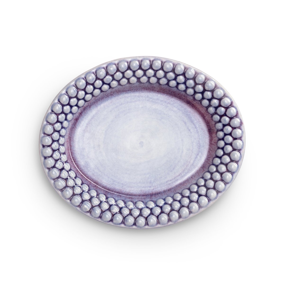 Mateus Bubbles oval tallrik 20 cm Viol | Skandinavisk Design | Mattallrikar | Lila