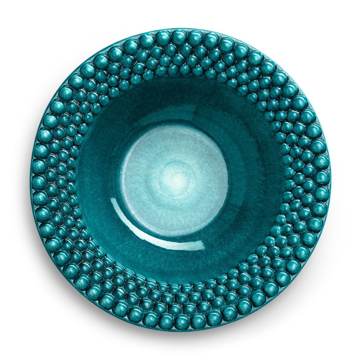 Mateus Bubbles sopptallrik 25 cm Ocean | Skandinavisk Design | Djupa tallrikar | Turkos