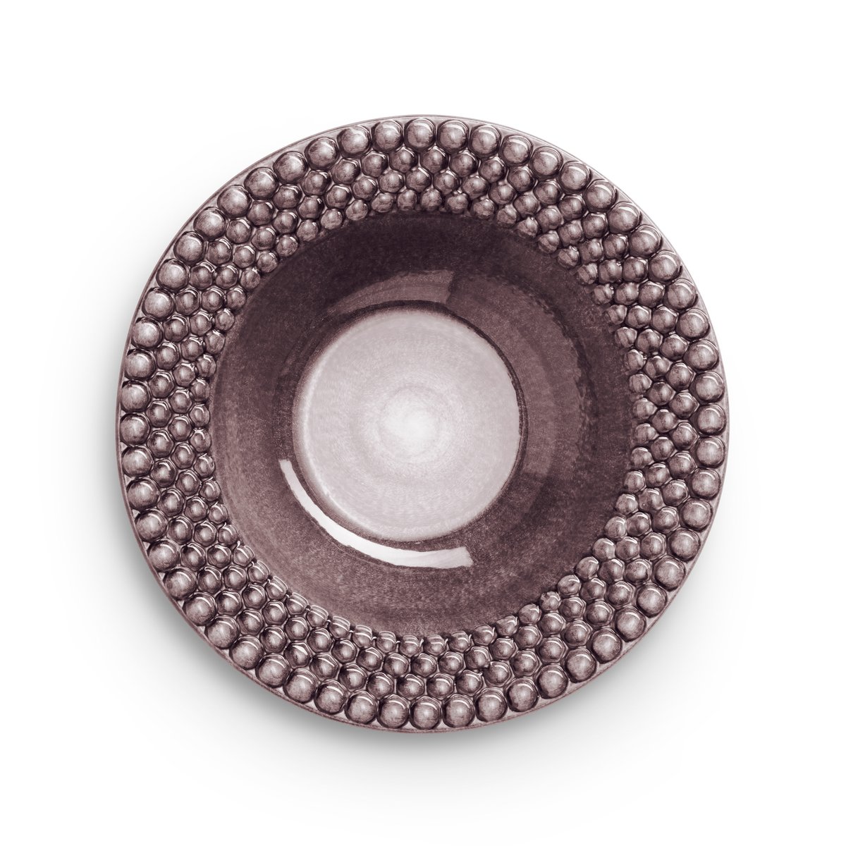 Mateus Bubbles sopptallrik 25 cm Plommon | Skandinavisk Design | Djupa tallrikar | Lila