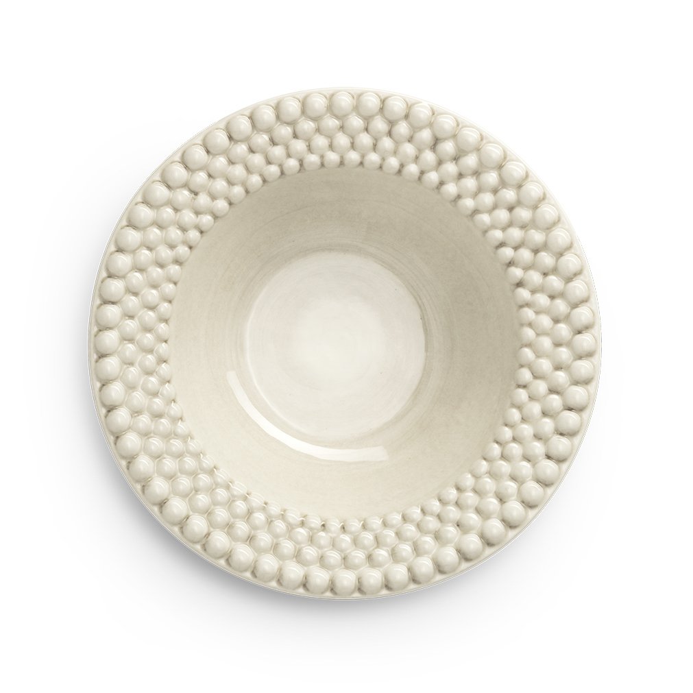 Mateus Bubbles sopptallrik 25 cm Sand | Skandinavisk Design | Djupa tallrikar | Beige