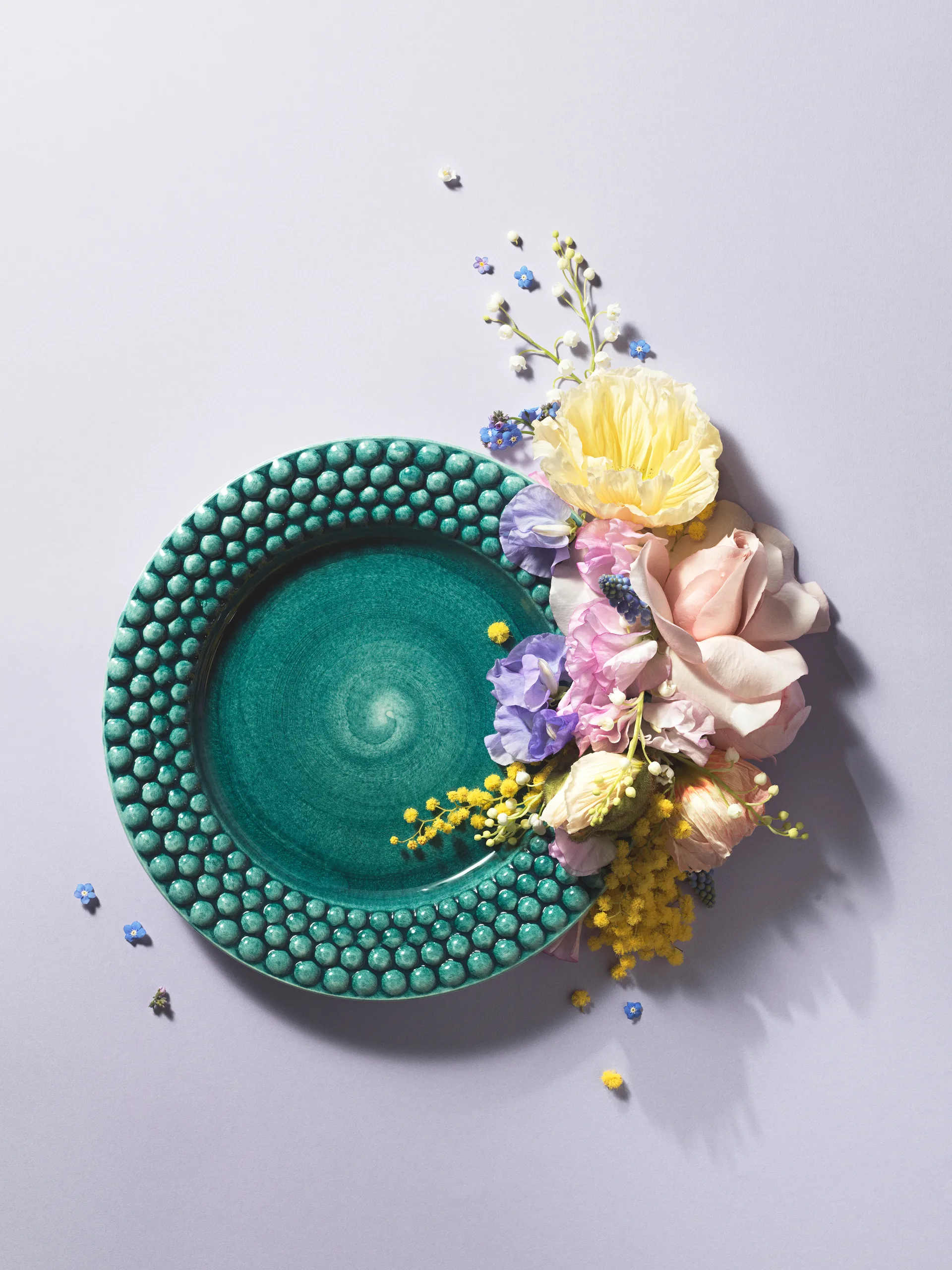 Bubbles tallrik 28 cm, Ocean Mateus