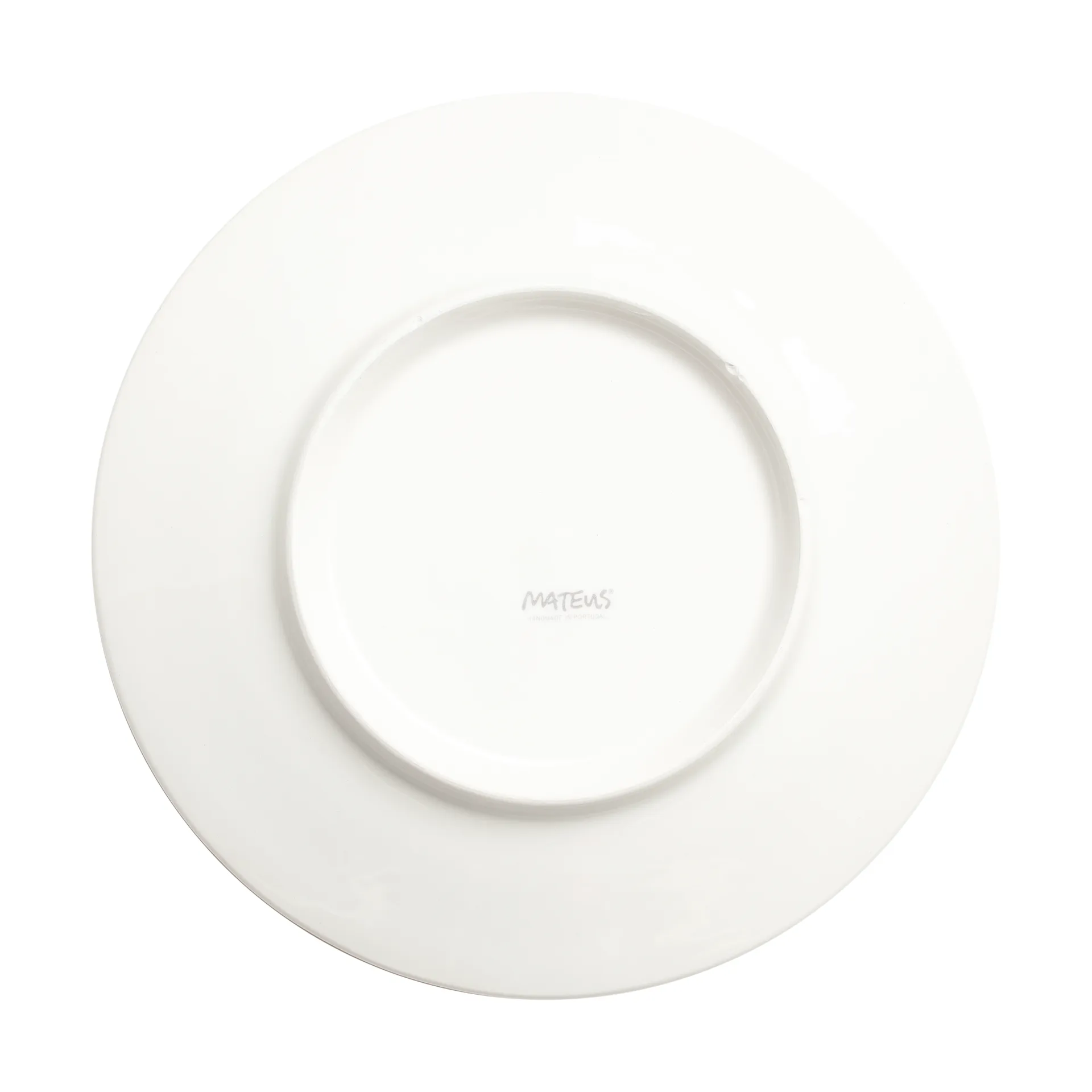 Flowers water lilies assiett Ø20 cm, Vit Mateus