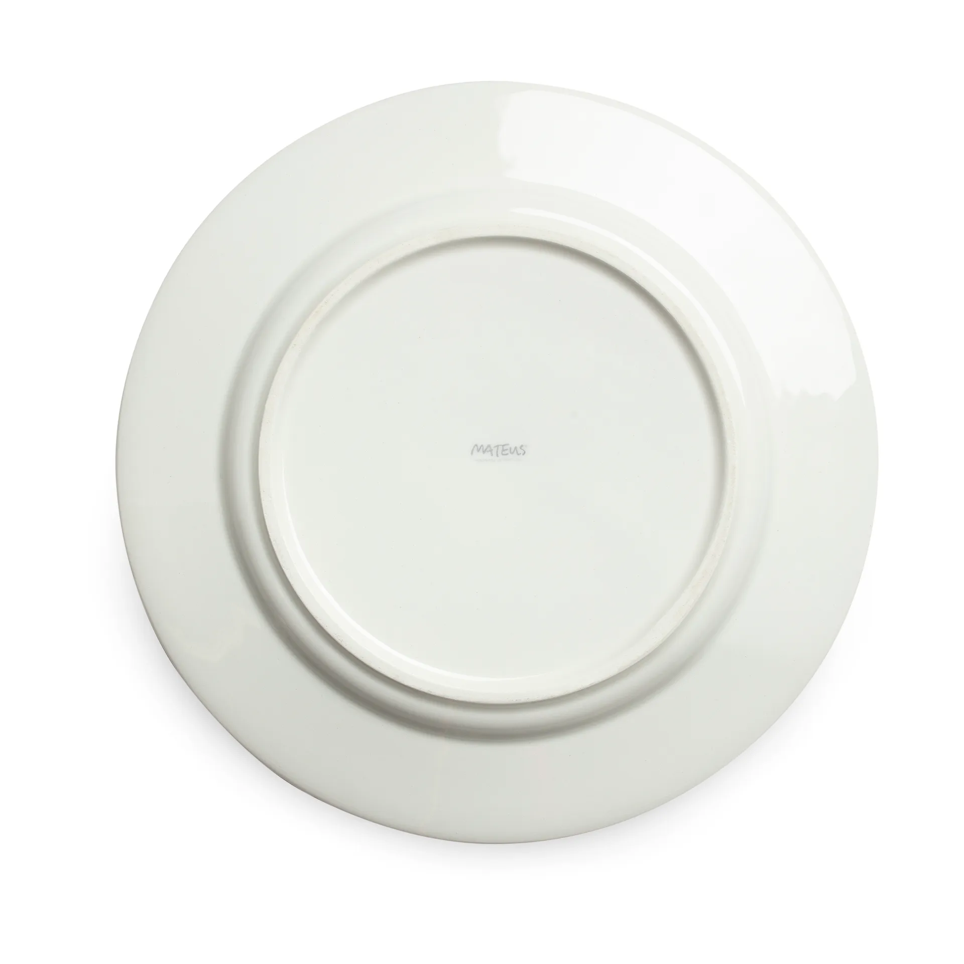 Flowers water lilies mattallrik Ø28 cm, Vit Mateus