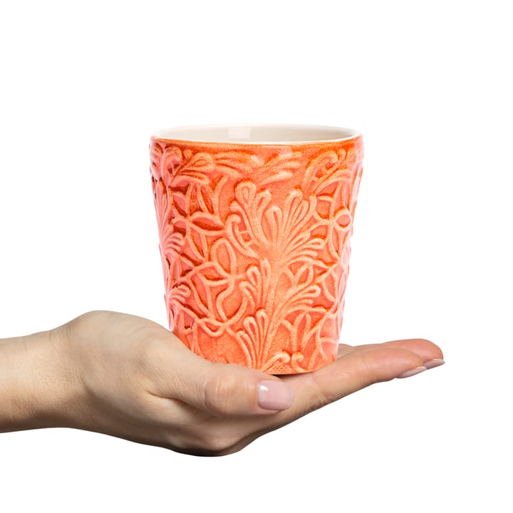 Lace mugg 30 cl, Orange Mateus