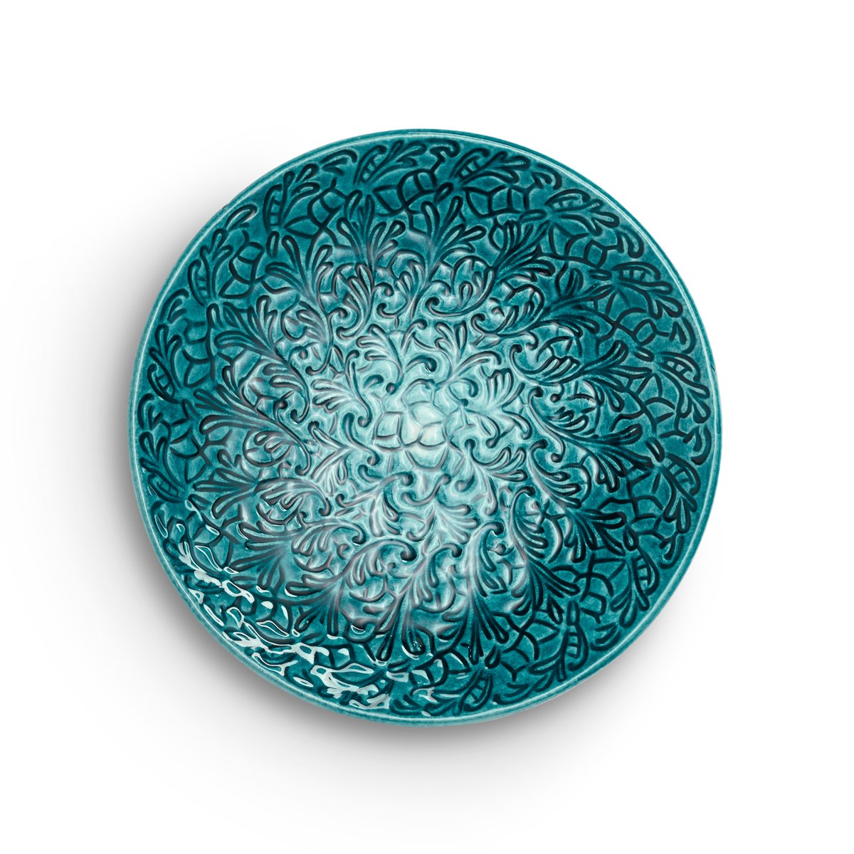 Mateus Lace tallrik 20 cm Ocean | Skandinavisk Design | Mattallrikar | Turkos