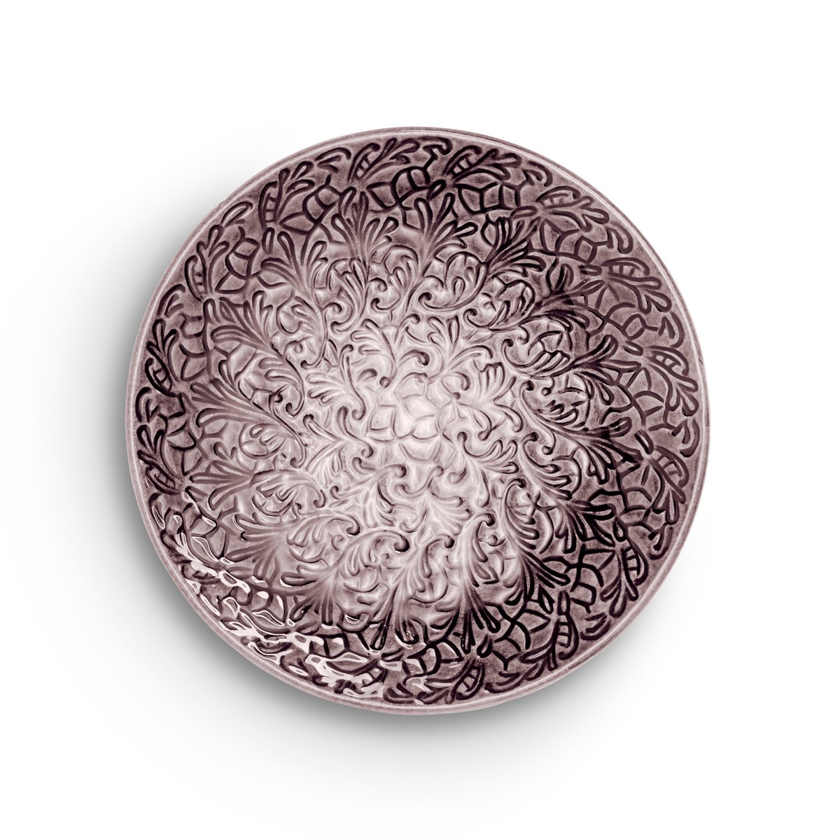 Mateus Lace tallrik 20 cm Plommon | Skandinavisk Design | Mattallrikar | Lila