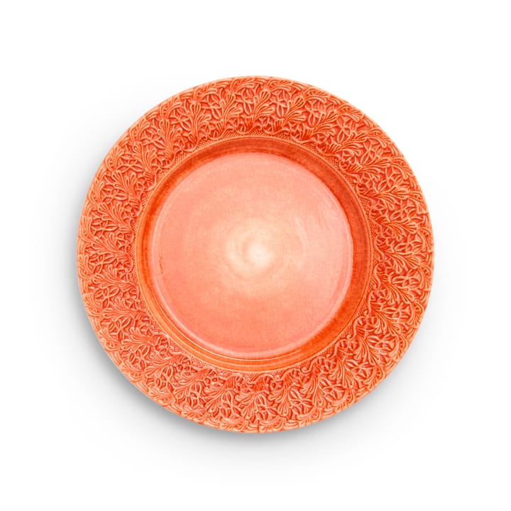 Lace tallrik 32 cm - Orange - Mateus