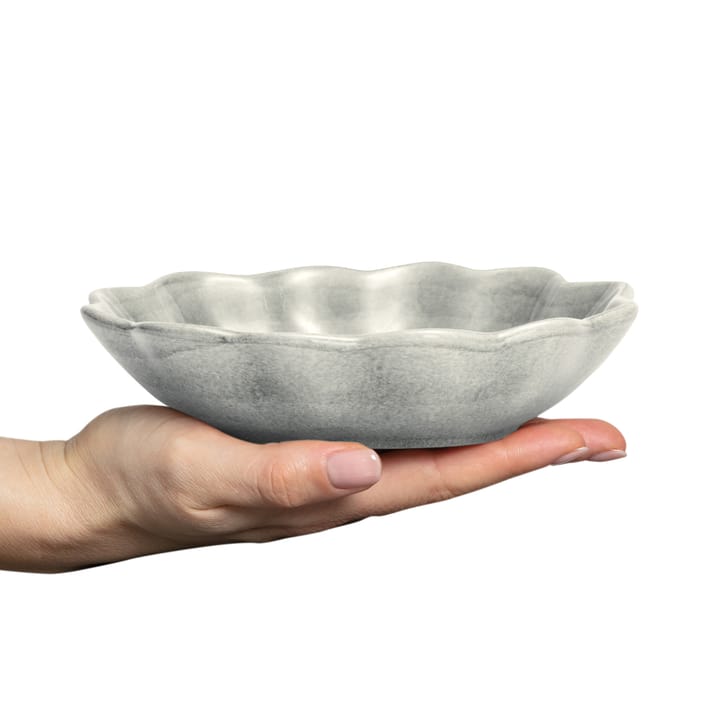 Oyster ostronskål 16x18 cm - Grå - Mateus