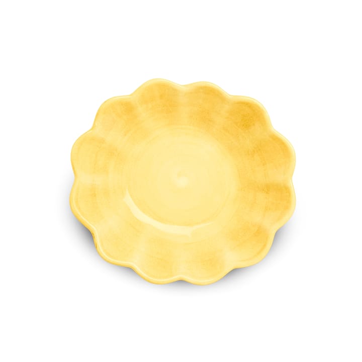 Oyster ostronskål 16x18 cm - Gul - Mateus