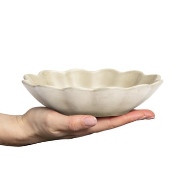 Oyster ostronskål 16x18 cm - Sand - Mateus