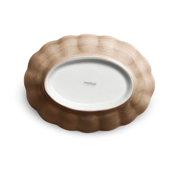 Oyster ostronskål 18x23 cm - Cinnamon - Mateus