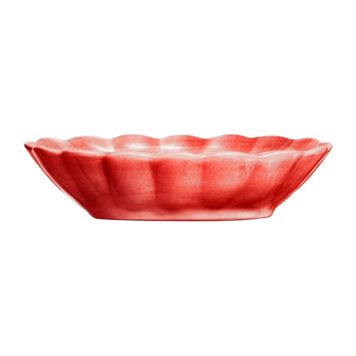 Oyster ostronskål 18x23 cm - Röd-Limited Edition - Mateus