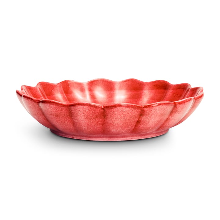 Oyster ostronskål 31 cm - Röd-Limited Edition - Mateus