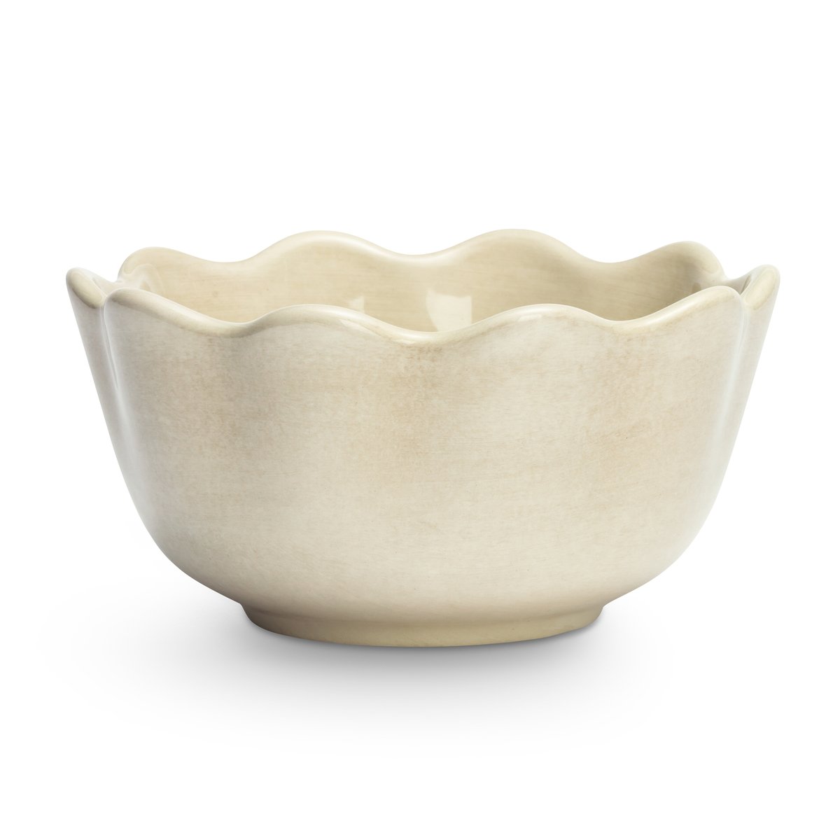 Mateus Oyster skål 13 cm Sand | Skandinavisk Design | Frukostskålar | Beige
