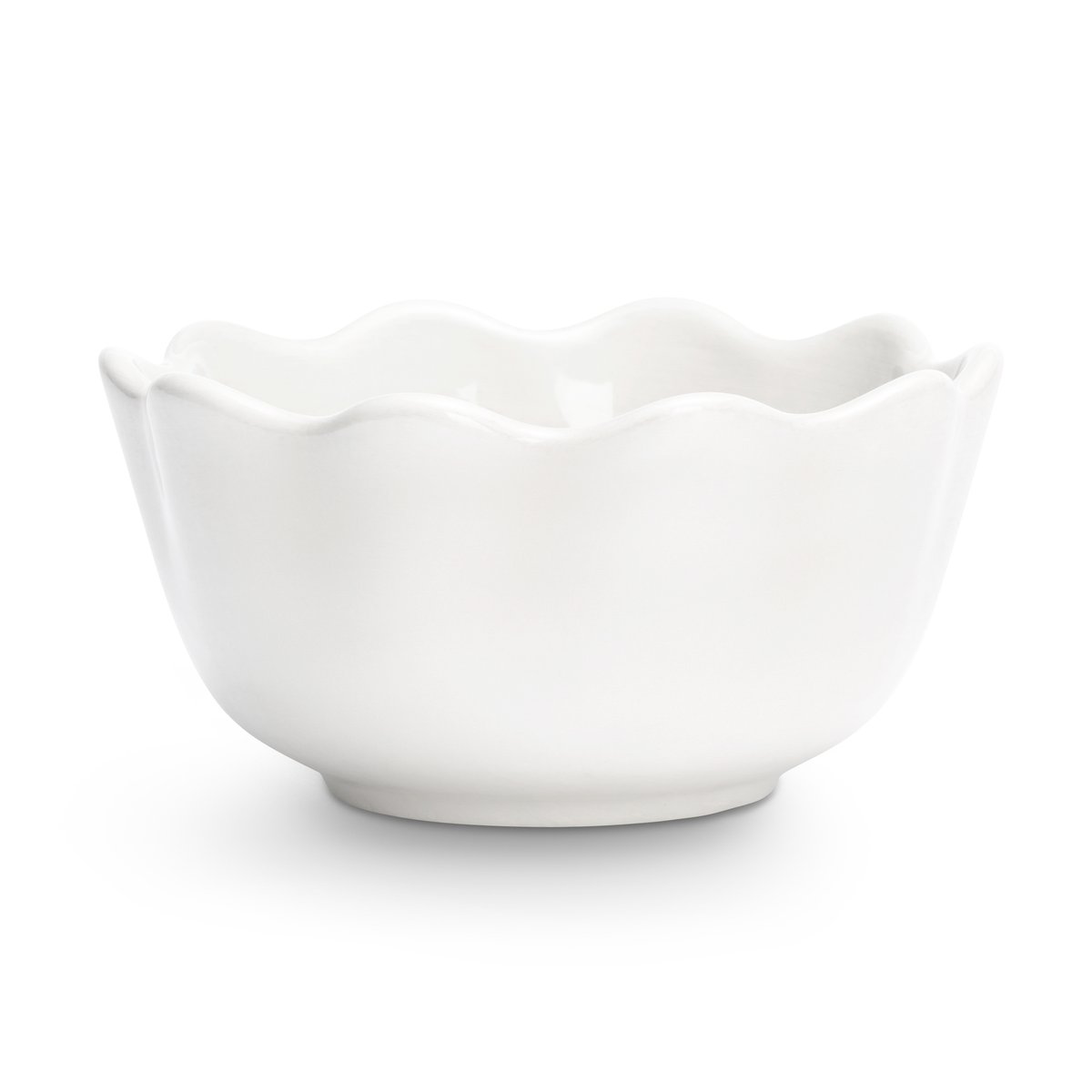 Mateus Oyster skål 13 cm Vit | Skandinavisk Design | Frukostskålar | Vit
