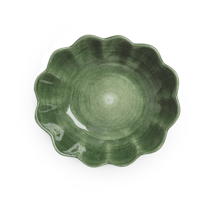 Oyster skål 16x18 cm, Forest green Mateus