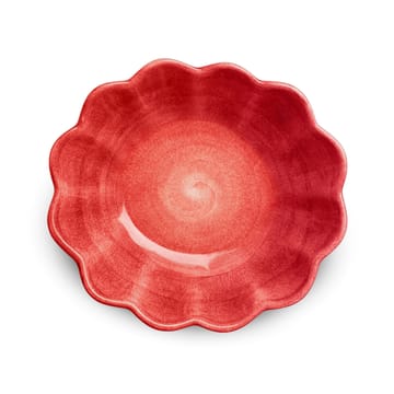 Oyster skål 16x18 cm - Röd-Limited Edition - Mateus