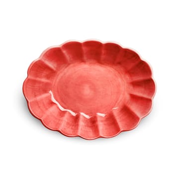 Oyster skål 18x23 cm - Röd - Mateus