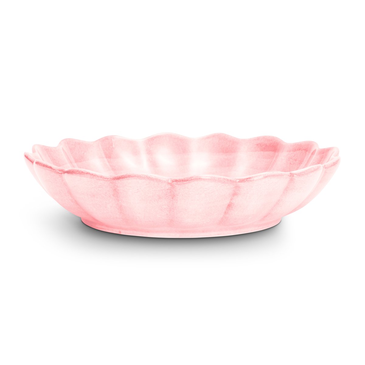 Mateus Oyster skål 31 cm Ljusrosa | Skandinavisk Design | Serveringsskålar | Rosa