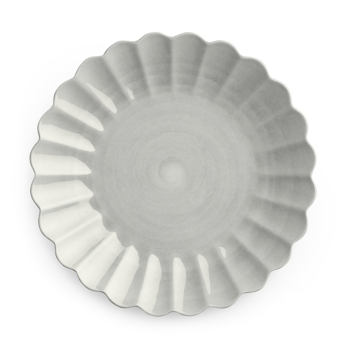 Mateus Oyster tallrik 28 cm Grå | Skandinavisk Design | Mattallrikar | Grå