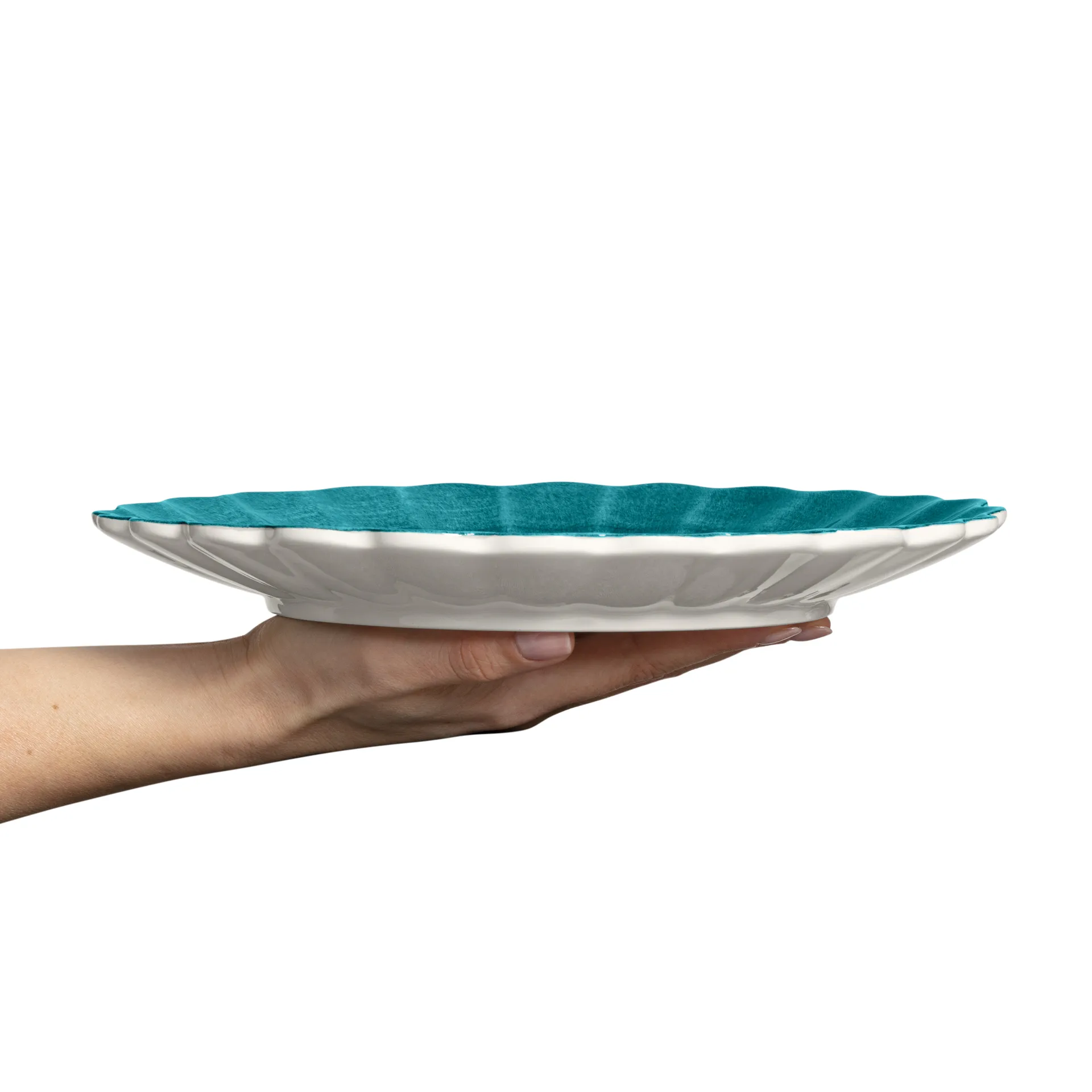 Oyster tallrik 28 cm, Ocean Mateus