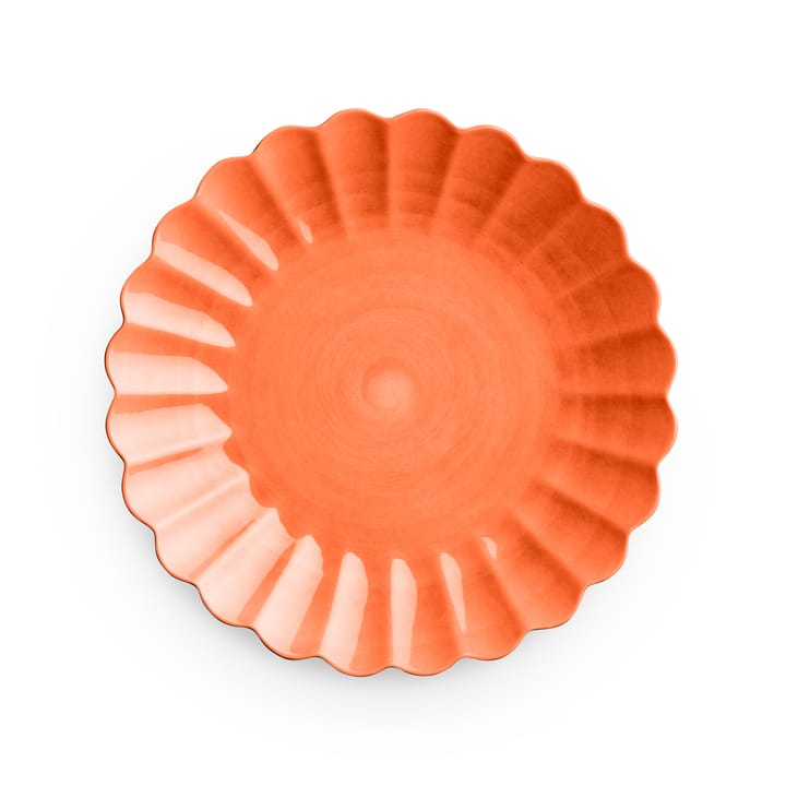 Oyster tallrik 28 cm - Orange - Mateus