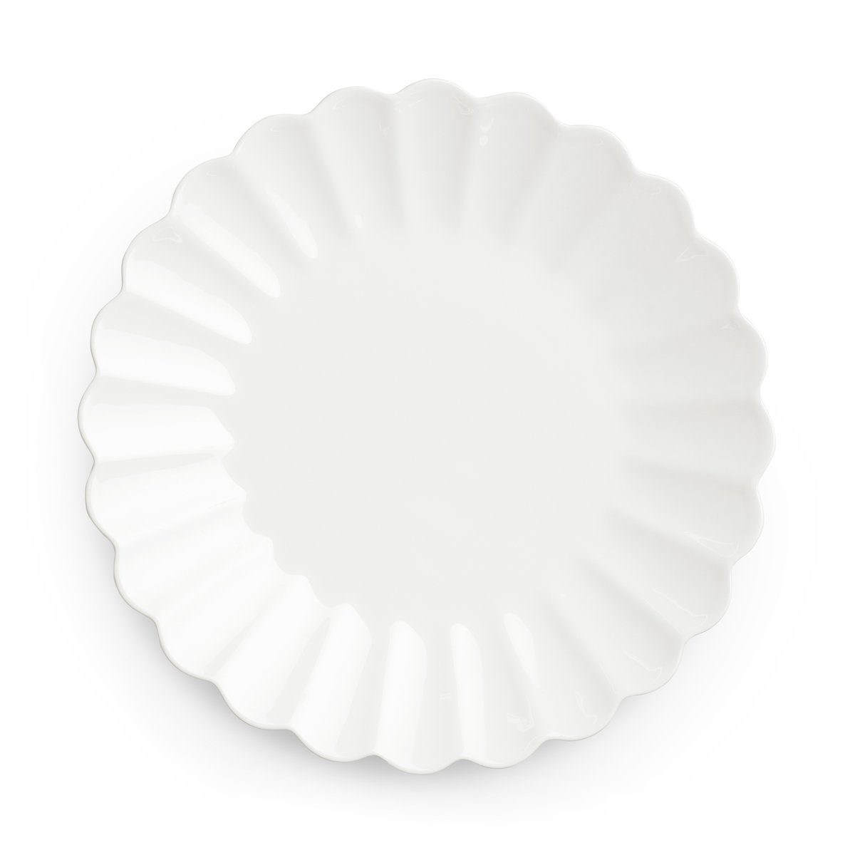 Mateus Oyster tallrik 28 cm Vit | Skandinavisk Design | Mattallrikar | Vit