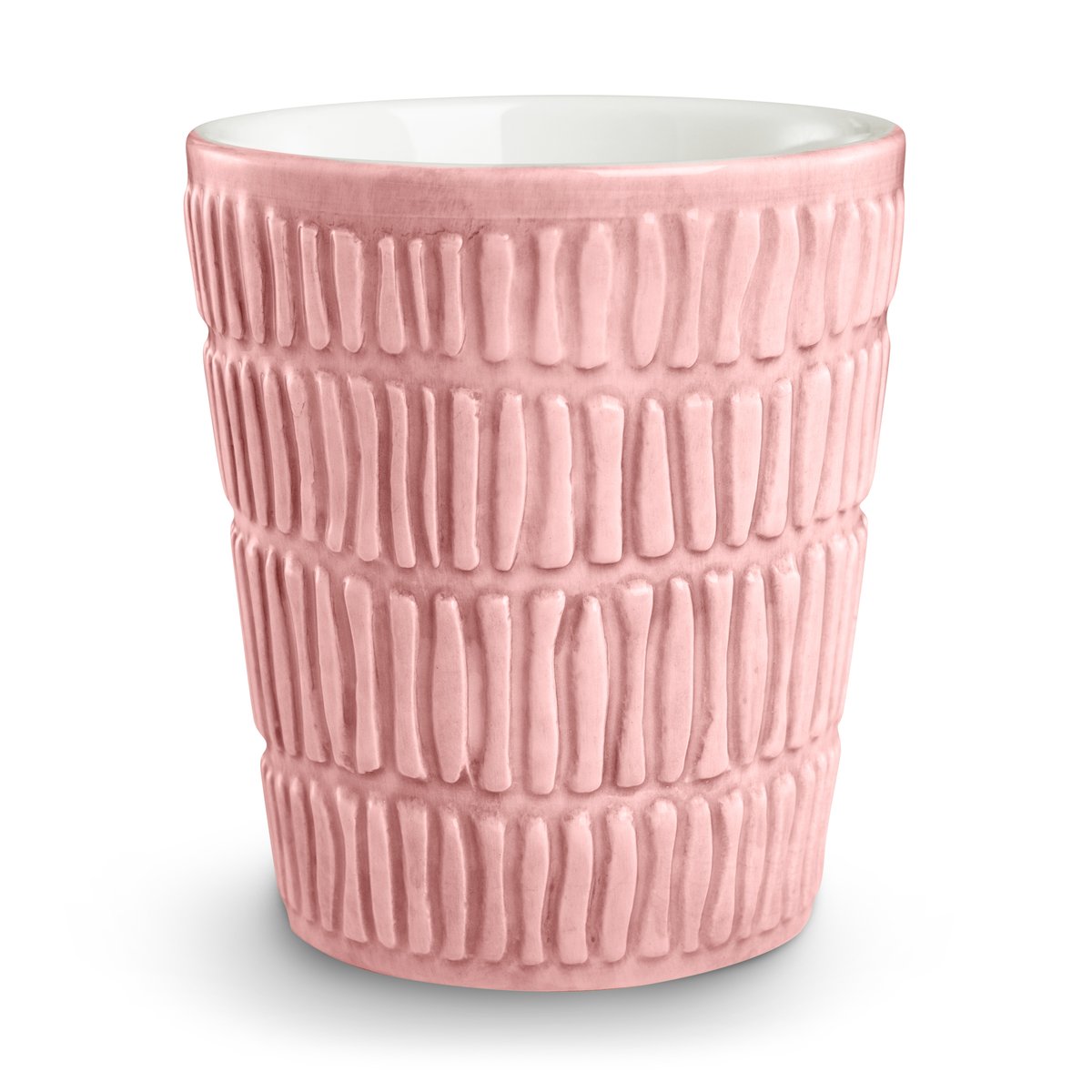 Mateus Stripes mugg 30 cl Ljusrosa | Skandinavisk Design | Kaffekoppar | Rosa